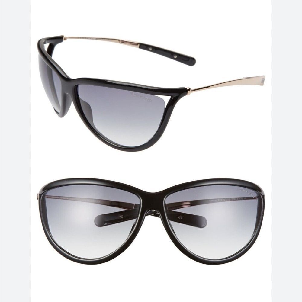 TOM FORD TF770 Tammy Cat Eye Sunglasses, Tom Ford Case & Original Box $445